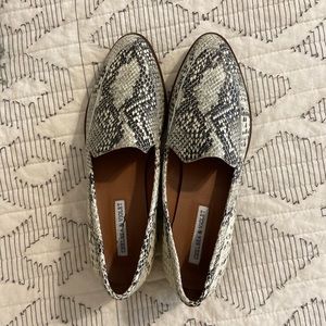 Chelsea & violet snake skin loafers